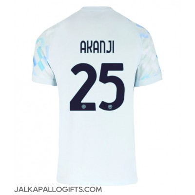 Inter Milan Manuel Akanji #25 Vieraspaita 2025-26 Lyhythihainen Inter Milan Manuel Akanji #25 Vieraspaita 2025-26 Lyhythihainen